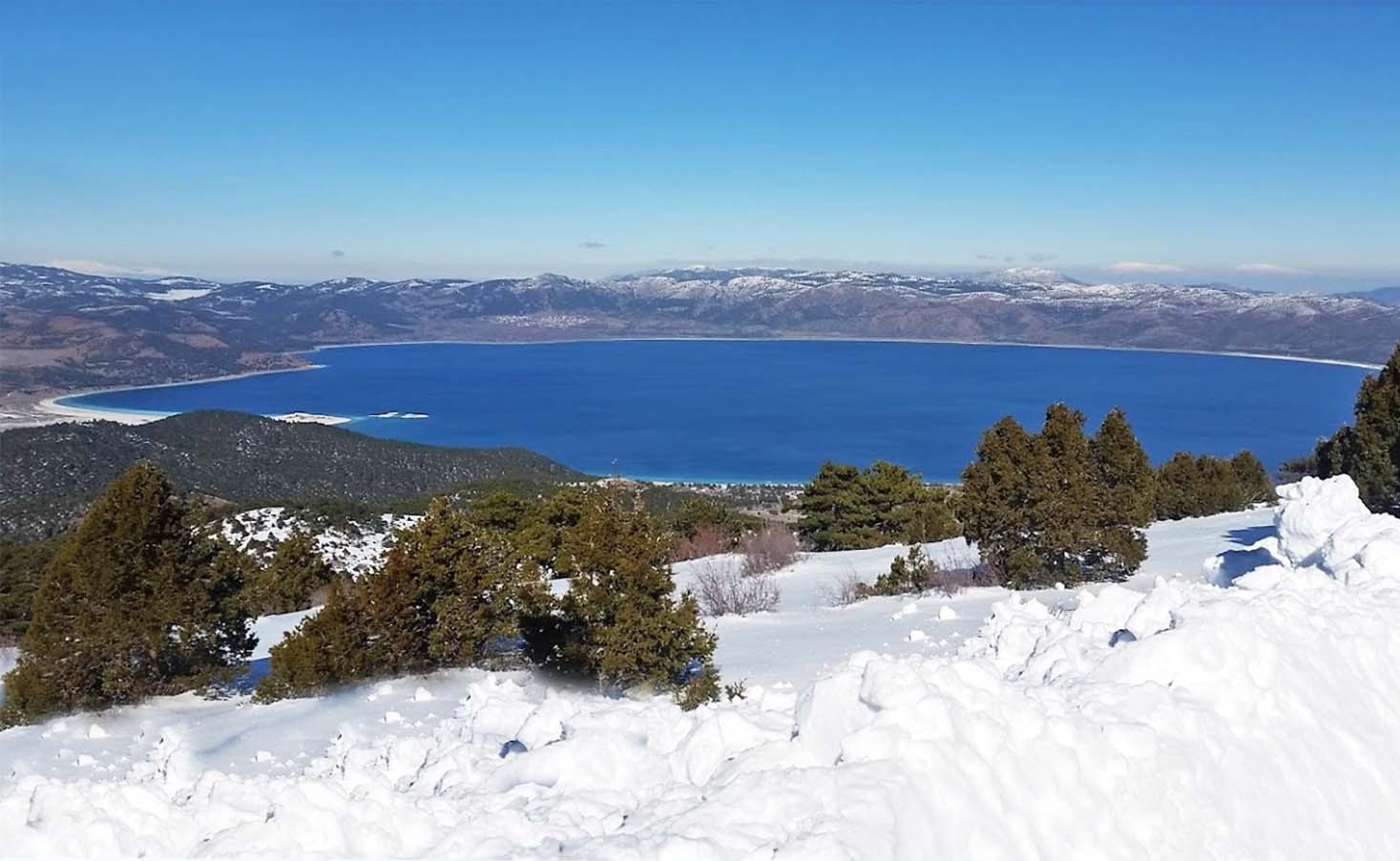 Salda Gölü-Kayak Merkezi